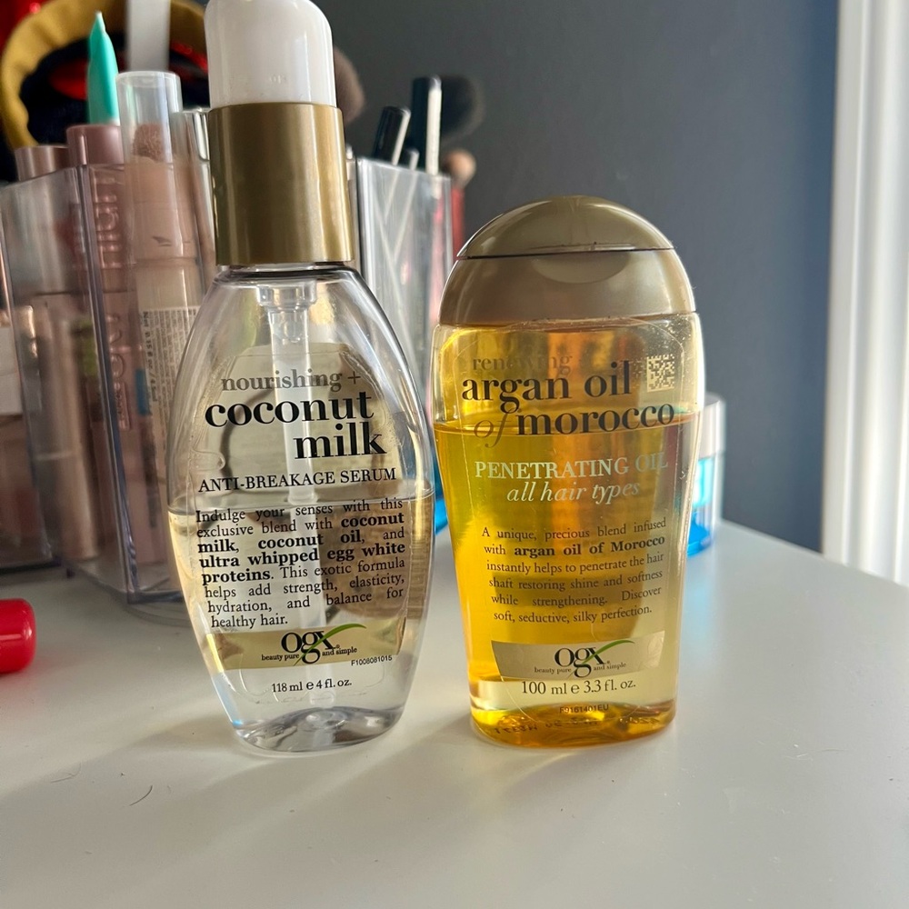 OGX Hair Treatment Mask Bundle of 2 Hair Serum